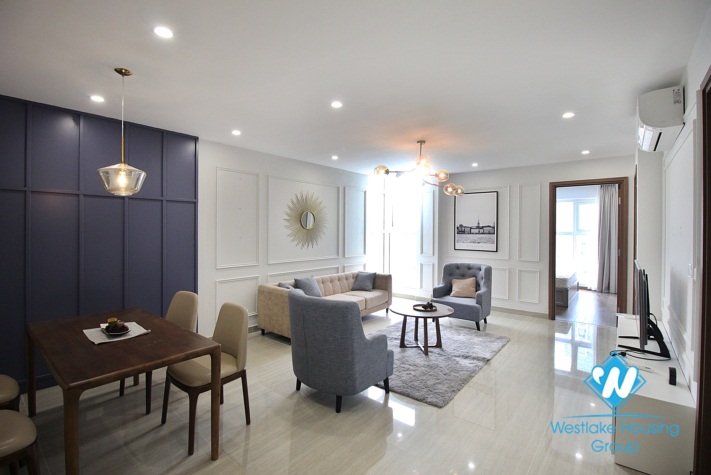Very good quality apartment in L Building Ciputra for rent, High floor